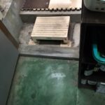 周南市で床工事 無垢のフローリング張り